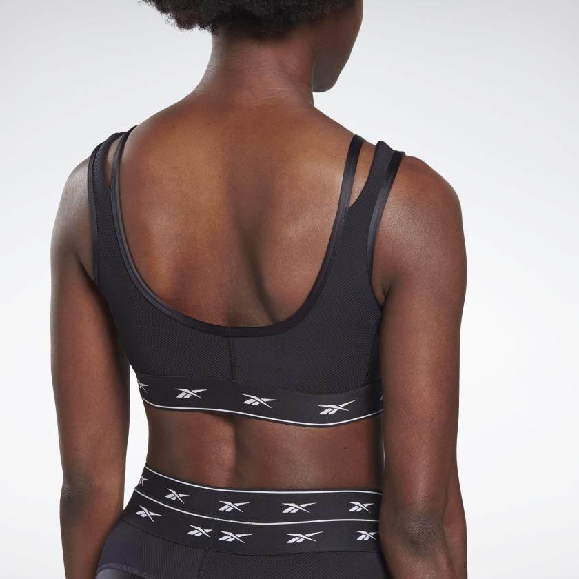 טופ ריבוק לנשים Reebok SR Strappy Lounge Bra FU2465 - Image 5