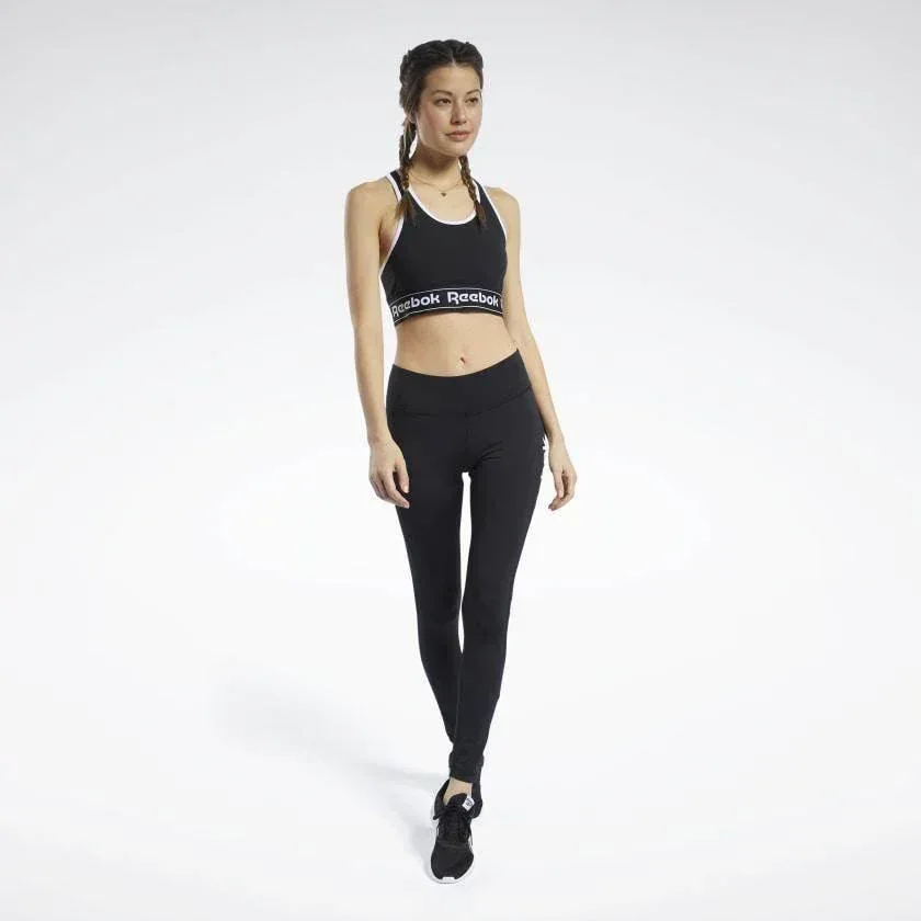טופ אימון ריבוק לנשים Reebok TE Linear Logo Bralette FU2182 - Image 3