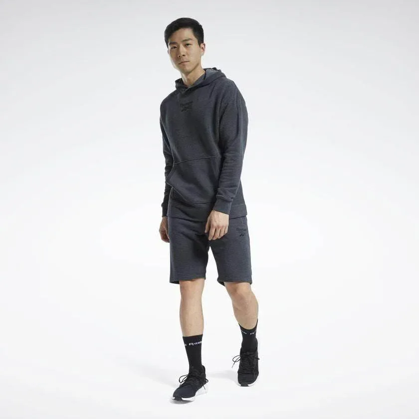 מכנס ריבוק קצר לגברים Reebok TE Melange Short FU3233 black - Image 3