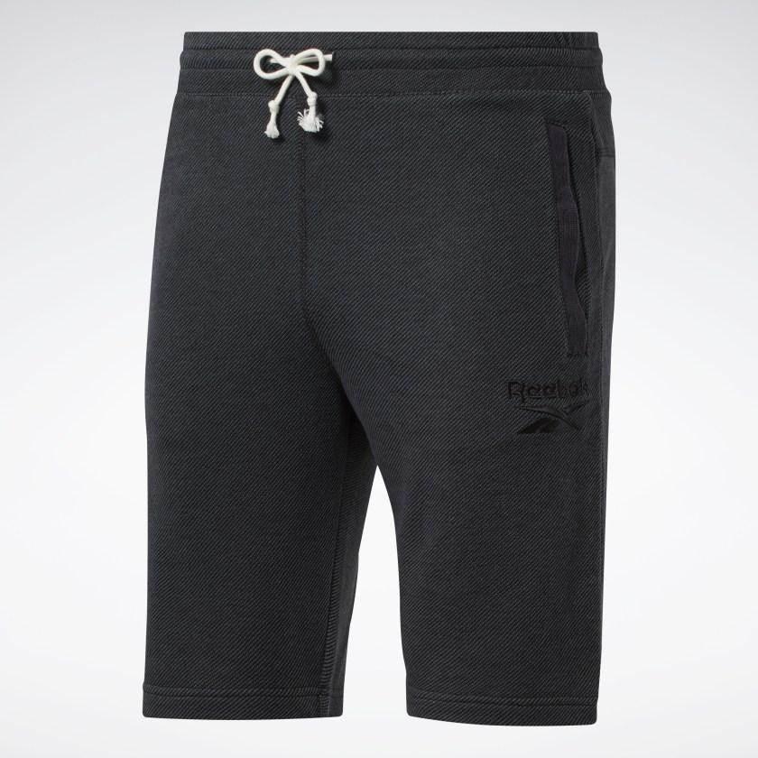 מכנס ריבוק קצר לגברים Reebok TE Melange Short FU3233 black - Image 7
