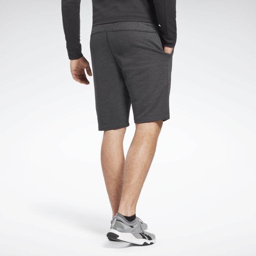 מכנס קצר ריבוק לגבר  Reebok TE MELANGE SHORT GI9417 - Image 2