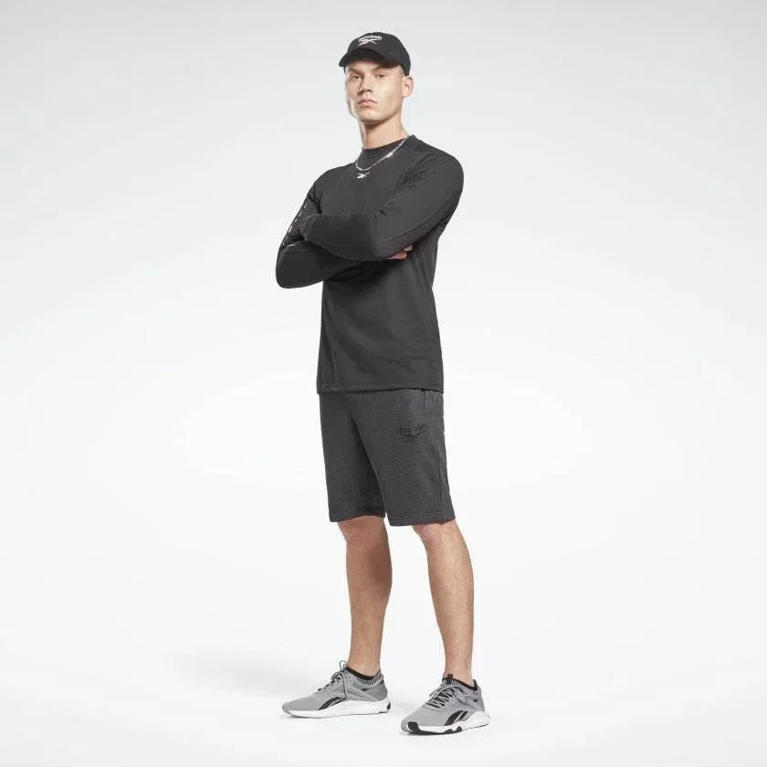 מכנס קצר ריבוק לגבר  Reebok TE MELANGE SHORT GI9417 - Image 3