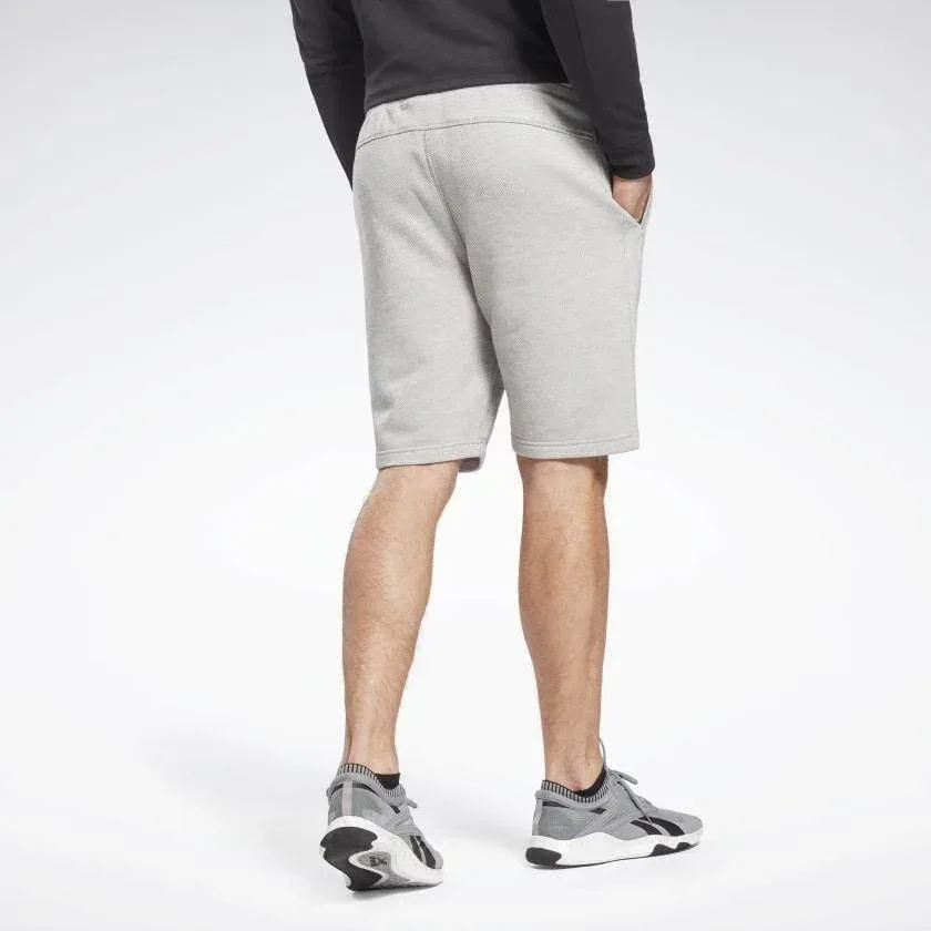 מכנס קצר ריבוק לגבר Reebok TE MELANGE SHORT GI9420 - Image 2