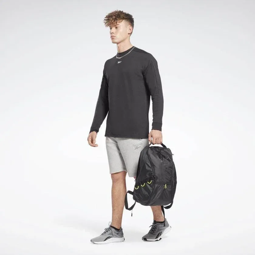 מכנס קצר ריבוק לגבר Reebok TE MELANGE SHORT GI9420 - Image 3