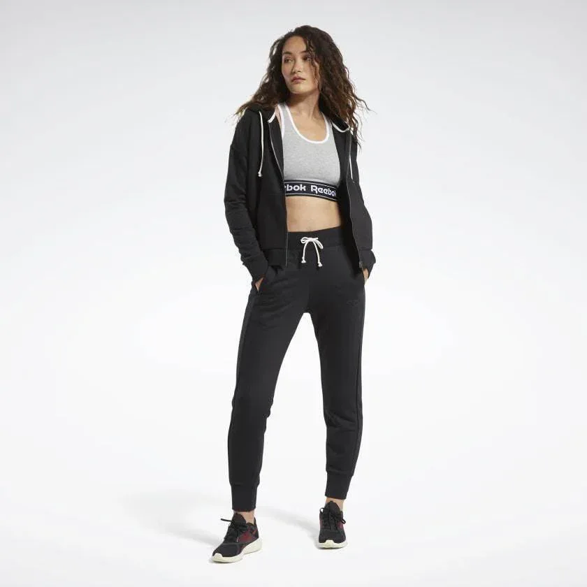 גק'ט ריבוק לנשים Reebok TE Textured Logo FullZip FU2241 - Image 4