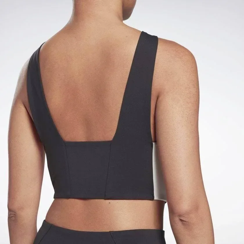 טופ אימון ריבוק לנשים Reebok TS COLORBLOCK CROP TOP FU2042 - Image 6
