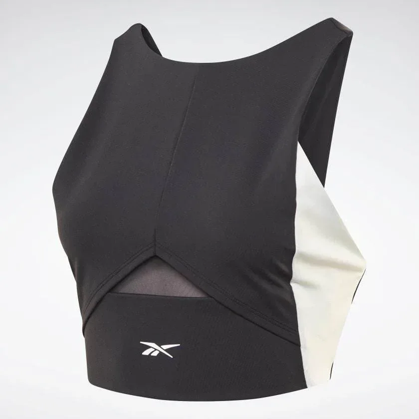 טופ אימון ריבוק לנשים Reebok TS COLORBLOCK CROP TOP FU2042 - Image 7