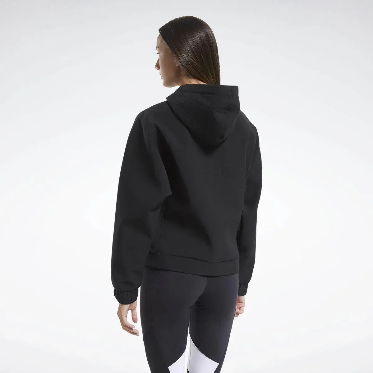 קפוצ'ון ריבוק לנשים Reebok TS EDGEWRKS HOODIE FT0848 - Image 2