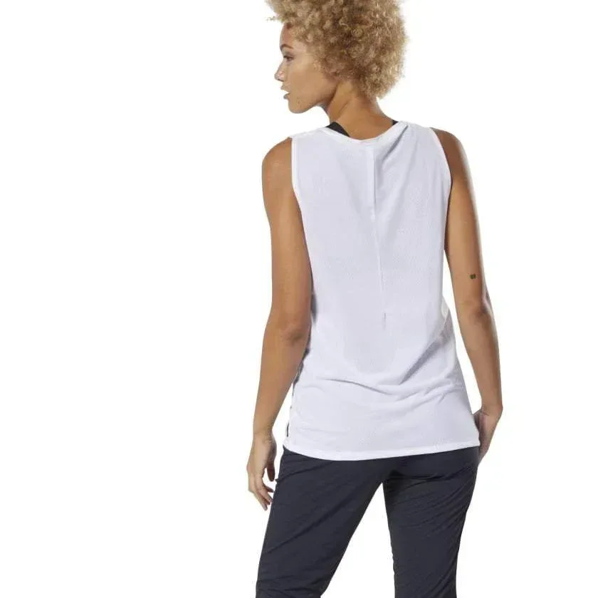 עליונית ריבוק ללא שרוול לנשים Reebok TS GRAPHIC MUSCLE TANK DP5640 - Image 4