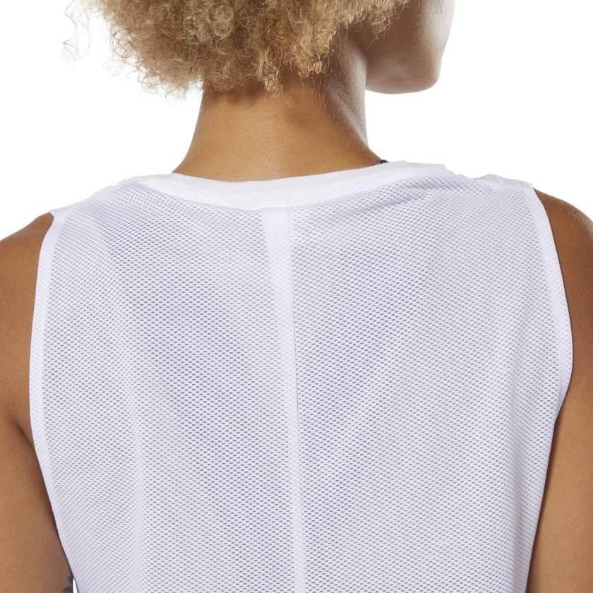 עליונית ריבוק ללא שרוול לנשים Reebok TS GRAPHIC MUSCLE TANK DP5640 - Image 7