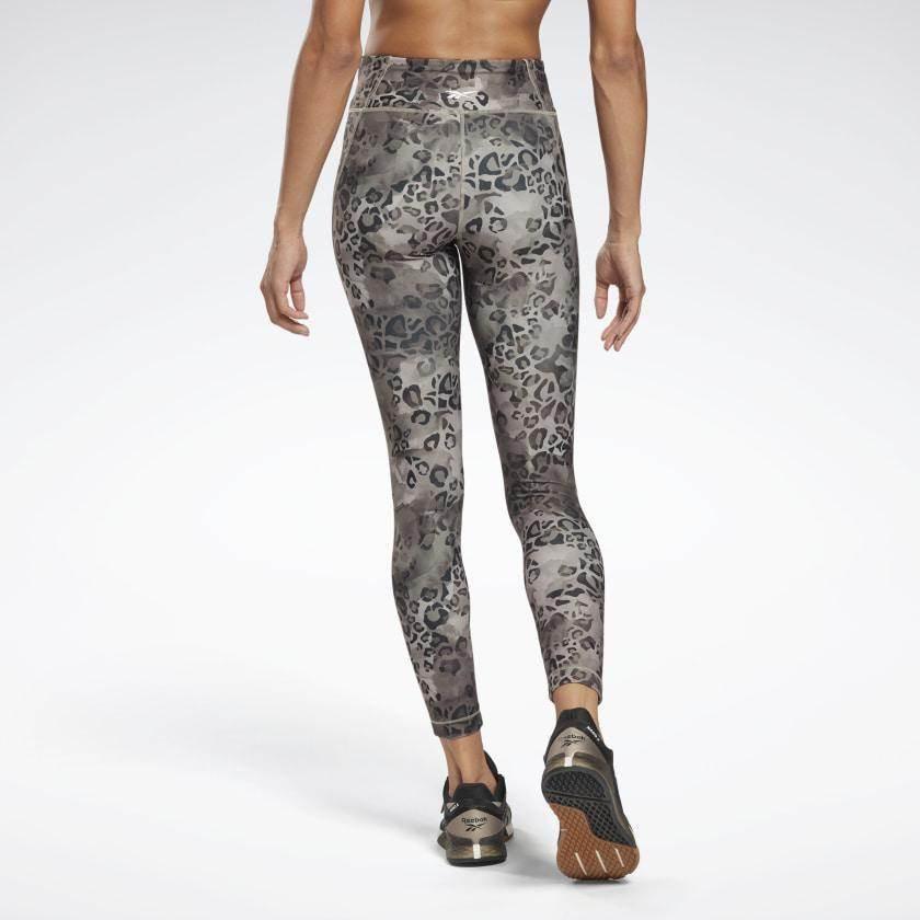 טייטס ריבוק לנשים בגוון חום Reebok TS LUX BOLD TIGHT- MODERN GN4489 - Image 2