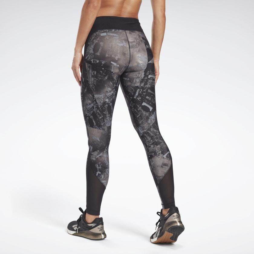 טייטס ריבוק ארוך לנשים Reebok TS LUX PERFORM TIGHT-AOP GI6530 - Image 2
