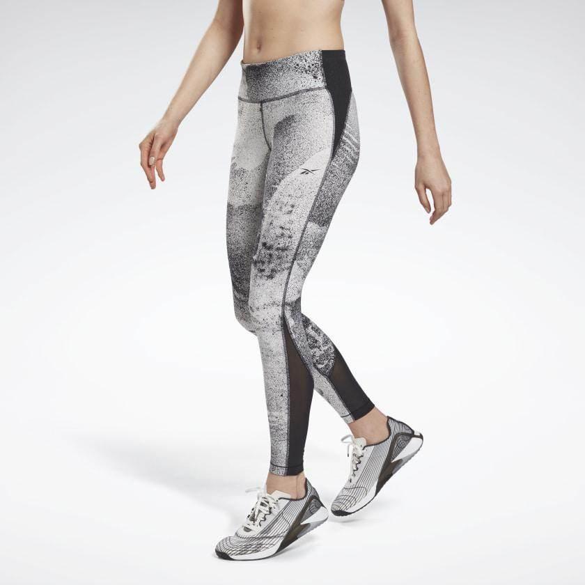 טייטס ריבוק לנשים Reebok TS Lux Perform Tight-AOP GS6487 - Image 7
