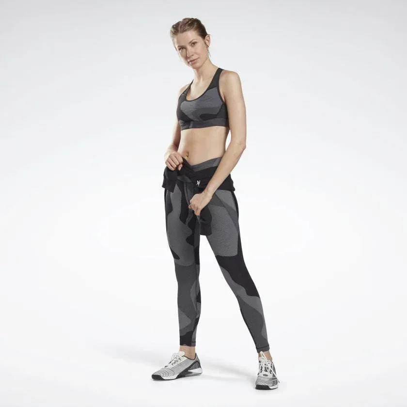 טופ אימון ריבוק לנשים Reebok TS Lux Racer Bra-Jacquard GS6526 - Image 3