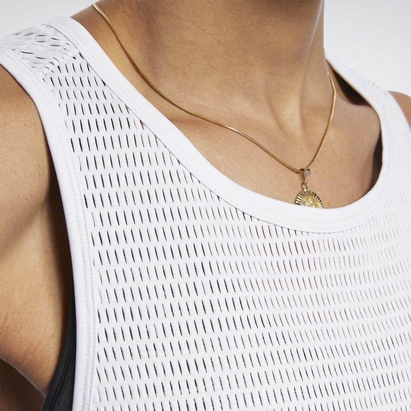 גופיית ריבוק נשים Reebok TS PERF TANK FT0838 porcelain - Image 7