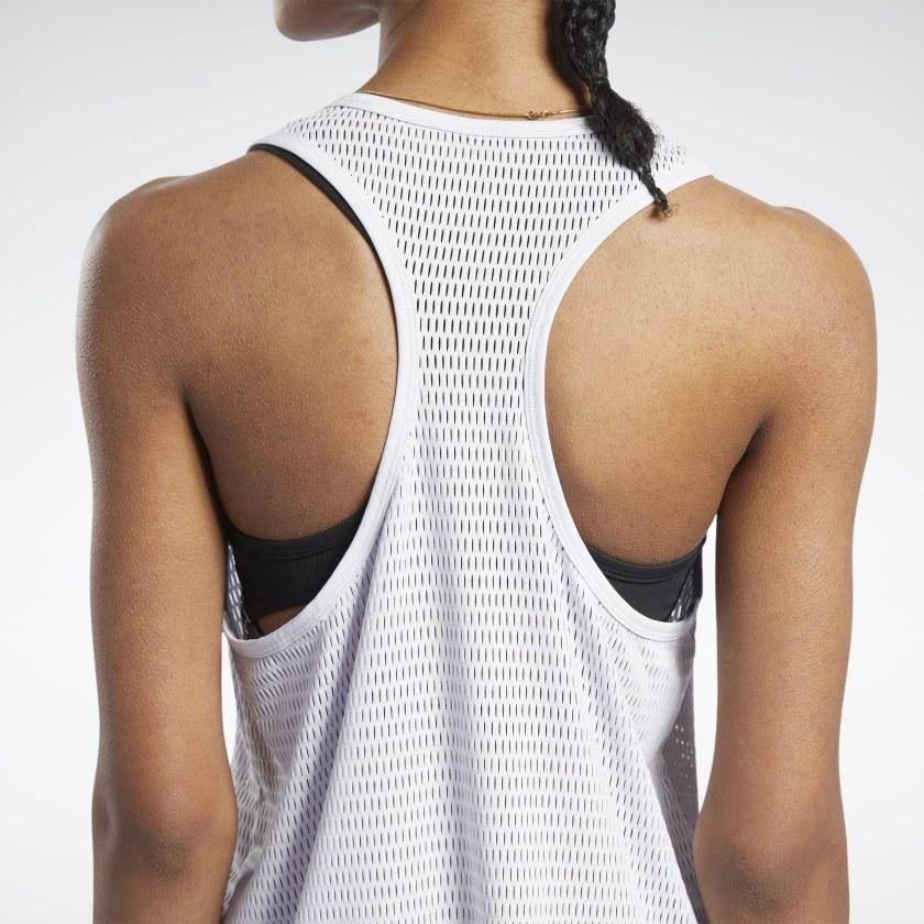 גופיית ריבוק נשים Reebok TS PERF TANK FT0838 porcelain - Image 8