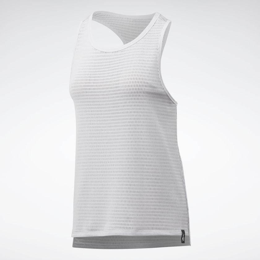 גופיית ריבוק נשים Reebok TS PERF TANK FT0838 porcelain - Image 9