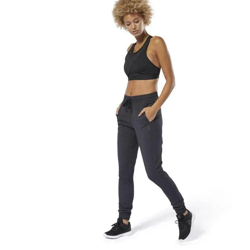 מכנס ריבוק ארוך לנשים Reebok TS WOVEN PANT DP5660 - Image 3