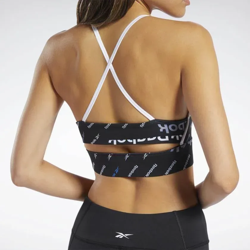 טופ ריבוק נשים Reebok WOR AOP Bra FK6851 - Image 5