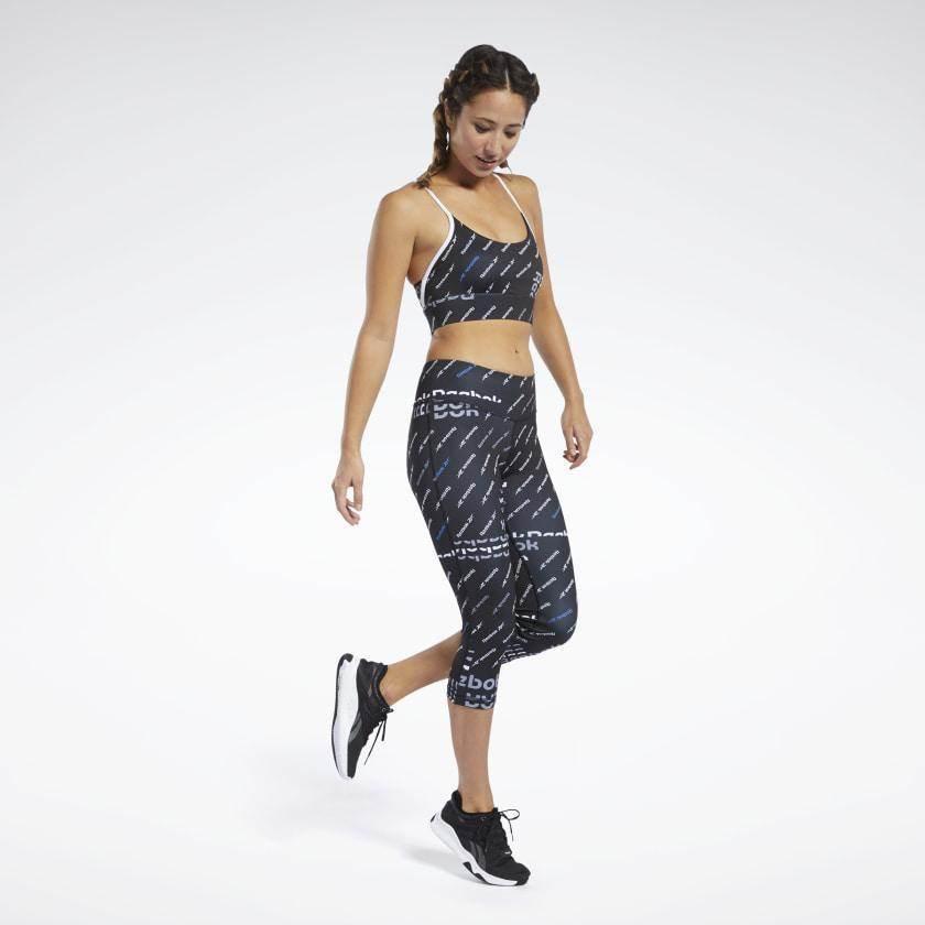 טייטס ריבוק נשים Reebok WOR AOP Capri FK6861 - Image 3
