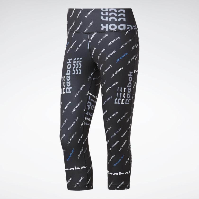 טייטס ריבוק נשים Reebok WOR AOP Capri FK6861 - Image 7
