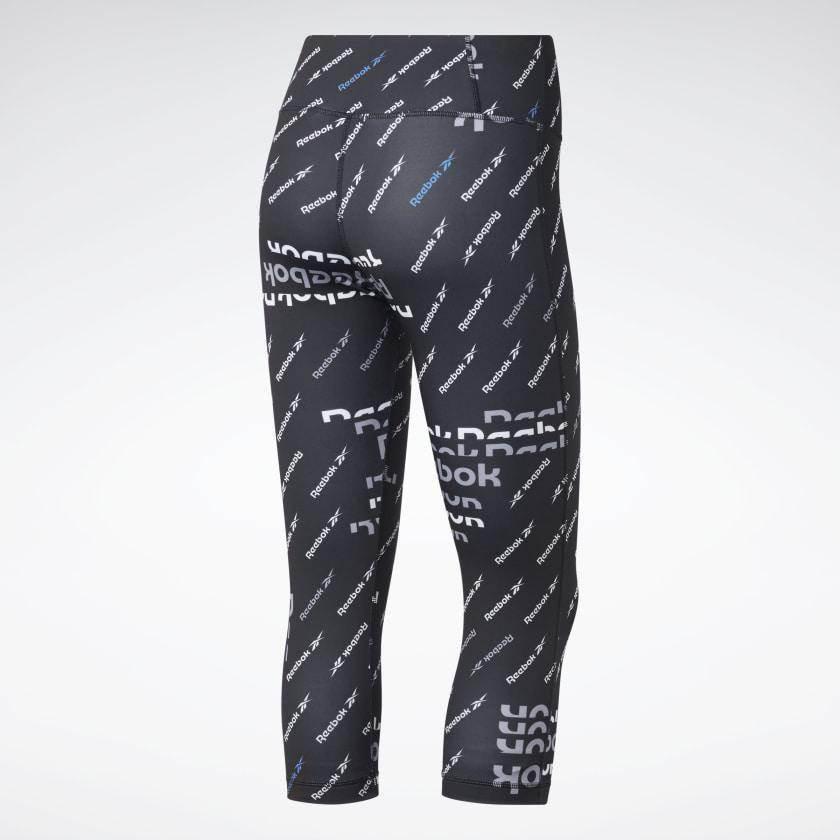טייטס ריבוק נשים Reebok WOR AOP Capri FK6861 - Image 8
