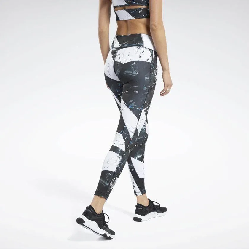 טייטס ריבוק נשים Reebok WOR AOP Tight FT0951 - Image 2