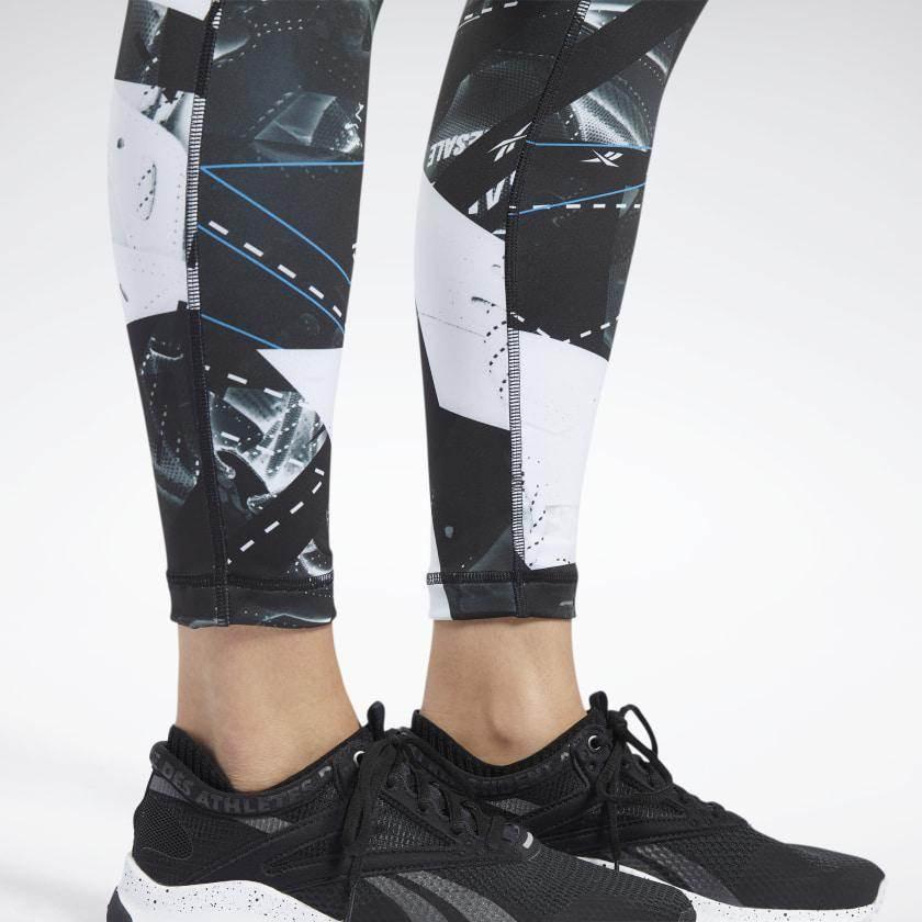 טייטס ריבוק נשים Reebok WOR AOP Tight FT0951 - Image 6