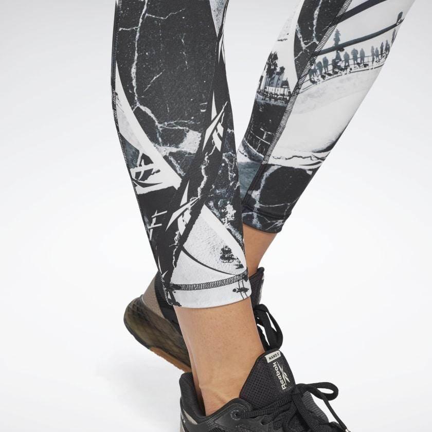 טייטס ריבוק לנשים Reebok WOR AOP Tight GL2510 - Image 5