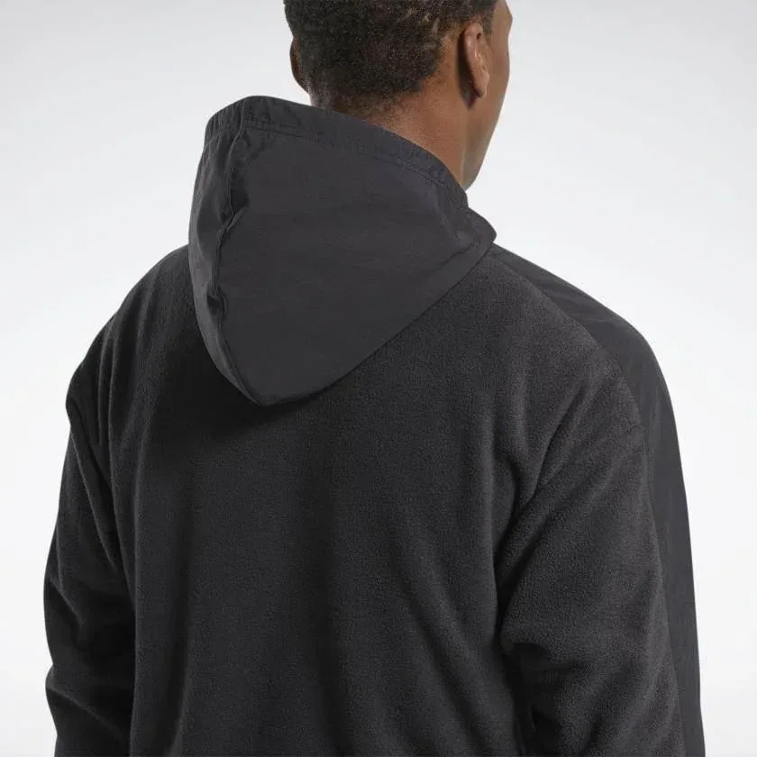 עליונית ריבוק לגבר Reebok WOR FLEECE FZ HOODIE FS8450 - Image 6