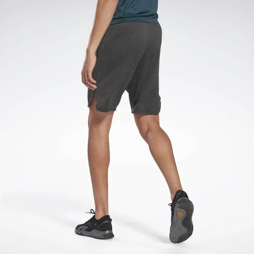מכנס אימון ריבוק לגברים Reebok WOR MEL KNIT SHORT GJ0911 - Image 2