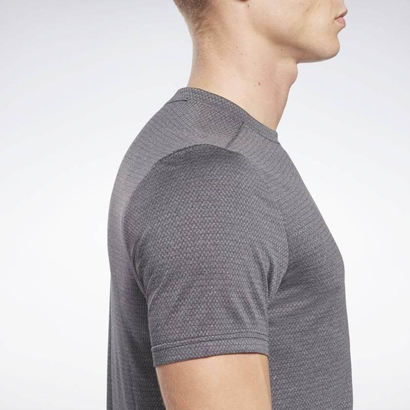 חולצת אימון ריבוק לגברחם Reebok WOR MELANGE SS TEE GJ0700 - Image 5