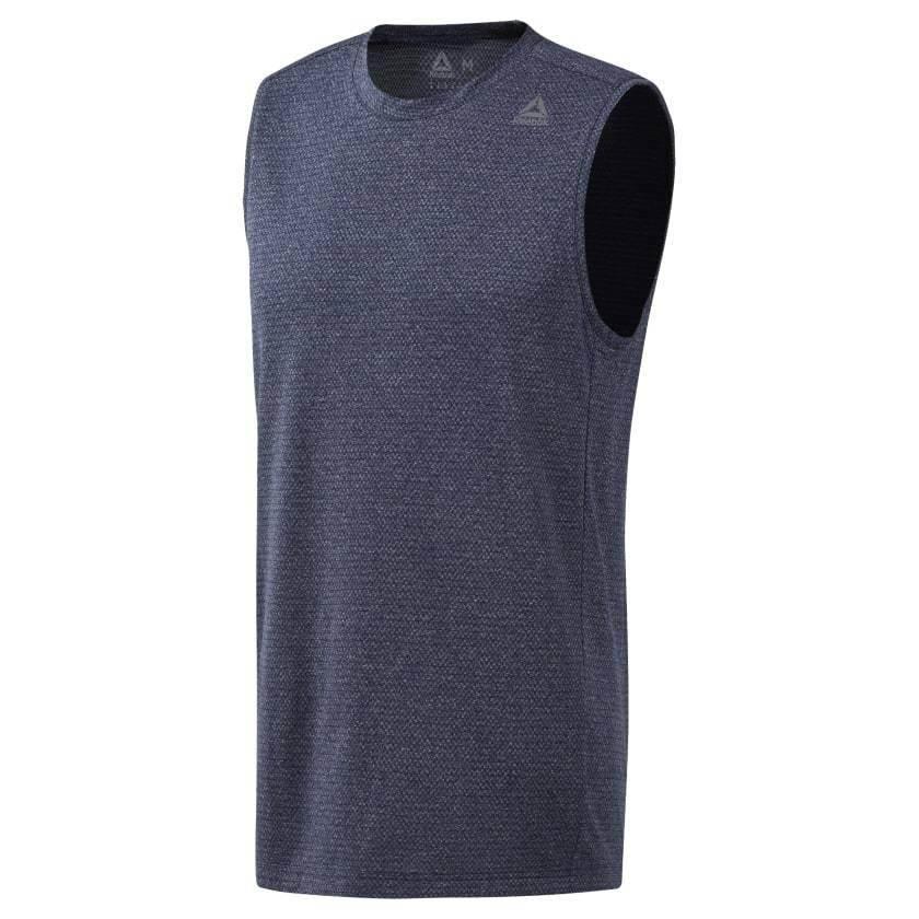 חולצה ללא שרוול ריבוק לגבר Reebok MELANGE TANK DP6144 - Image 4