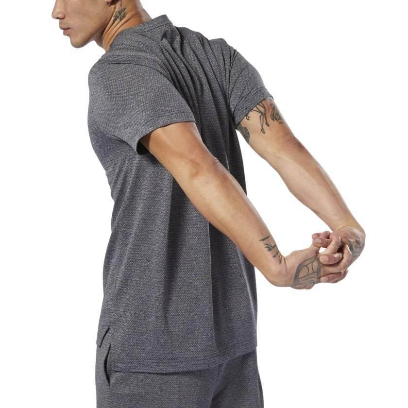 חולצת ריבוק לגברים Reebok WOR MELANGE TECH DU2180 - Image 2