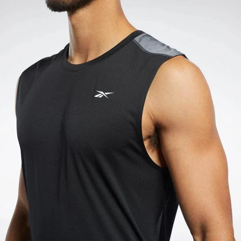 חולצת ריבוק גברים Reebok WOR SLVLS TECH TEE FK6184 - Image 4