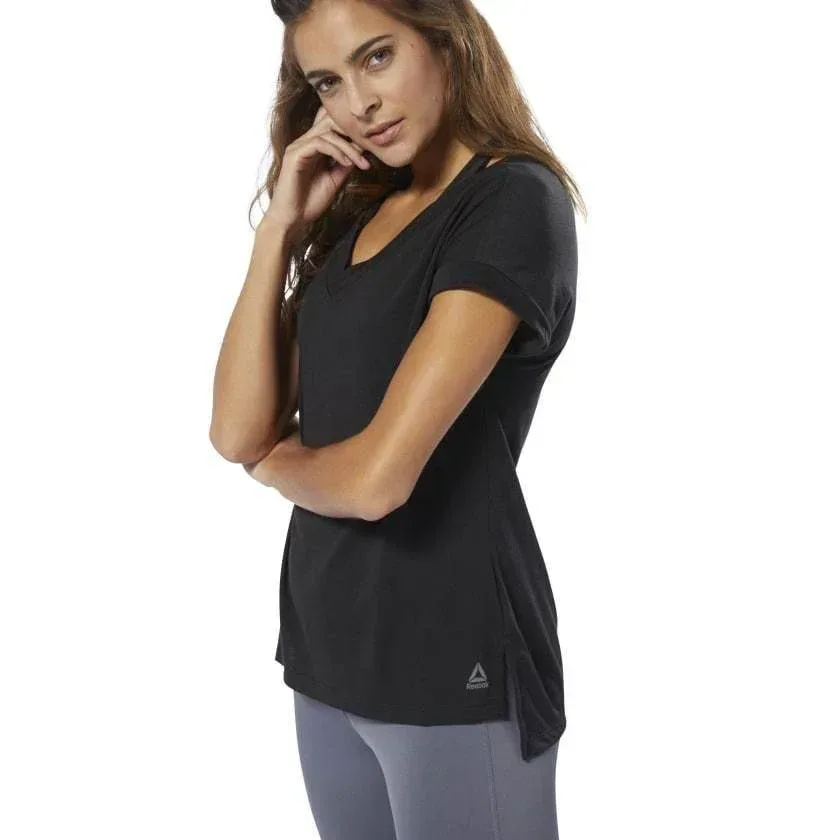 חולצת ריבוק לנשים Reebok WOR SUP DETAIL TEE DU4886 - Image 3