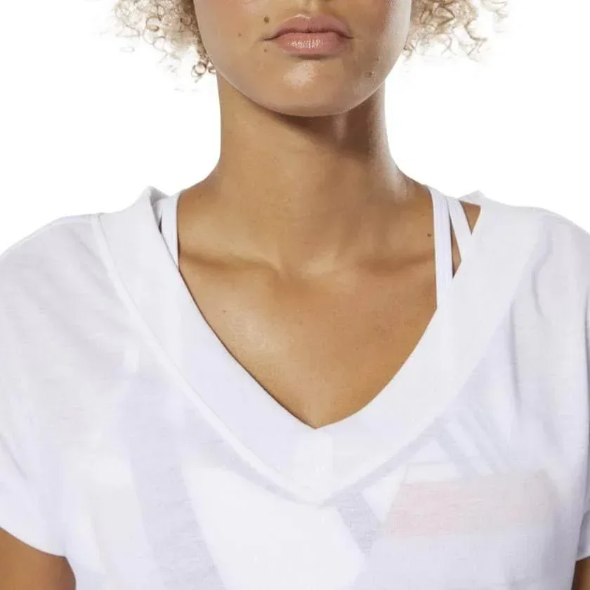 חולצת ריבוק נשים Reebok WOR SUP DETAIL TEE DU4887 - Image 6