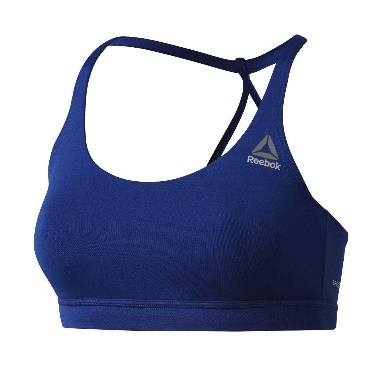 טופ ריבוק Reebox tri back bra Blue CE7754 - Image 4