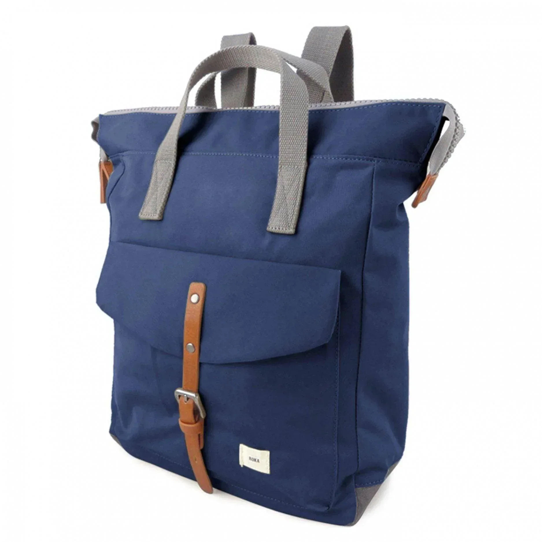 תיק גב מרופד ומרווח עם כיס חיצוני מרובע Roka Back Bag ROK001-R002-00 - Image 2