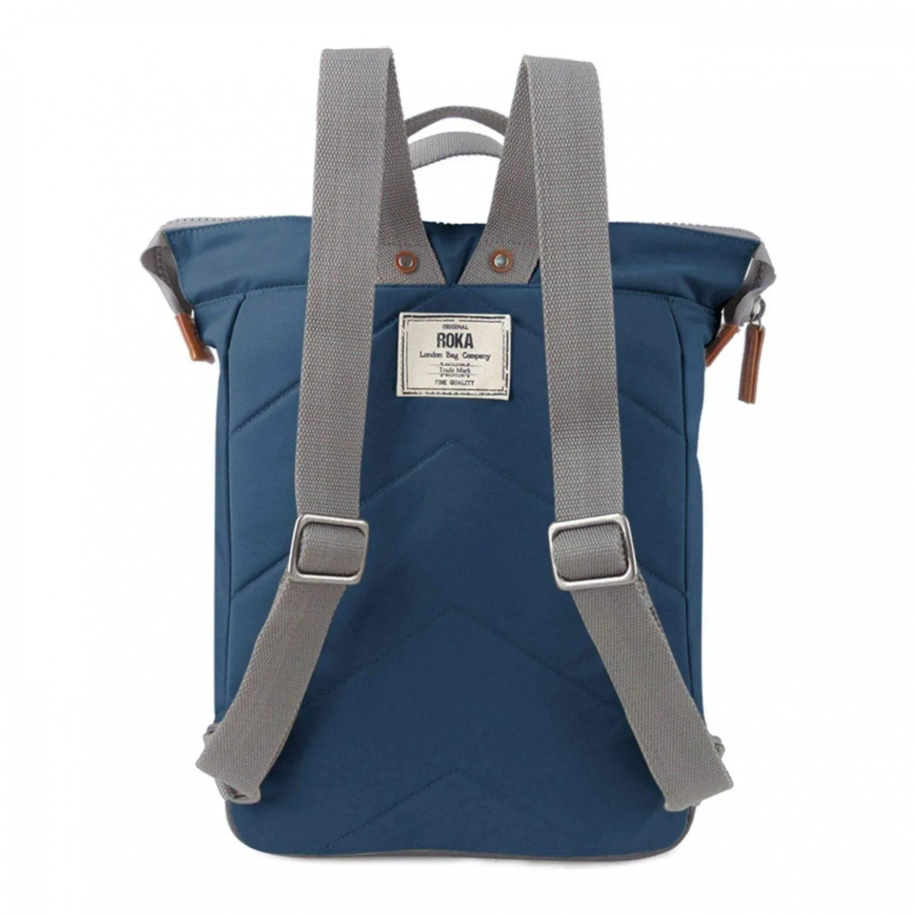 תיק גב מרופד ומרווח עם כיס חיצוני מרובע Roka Back Bag ROK001-R004-00 - Image 3