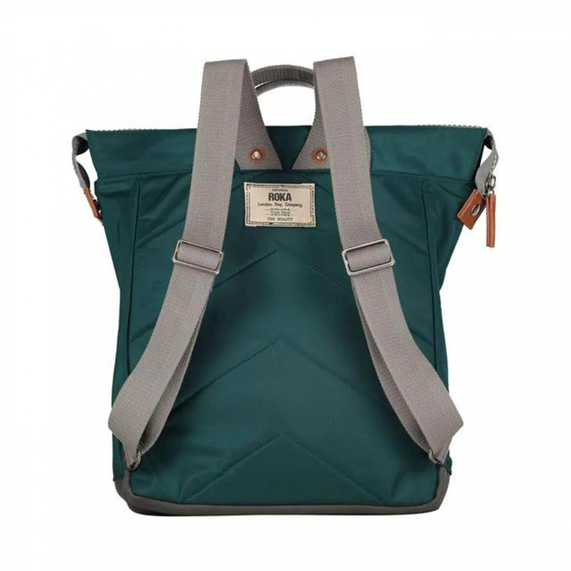תיק גב מרופד ומרווח עם כיס חיצוני מרובע Roka Back Bag ROK001-R005-00 - Image 3