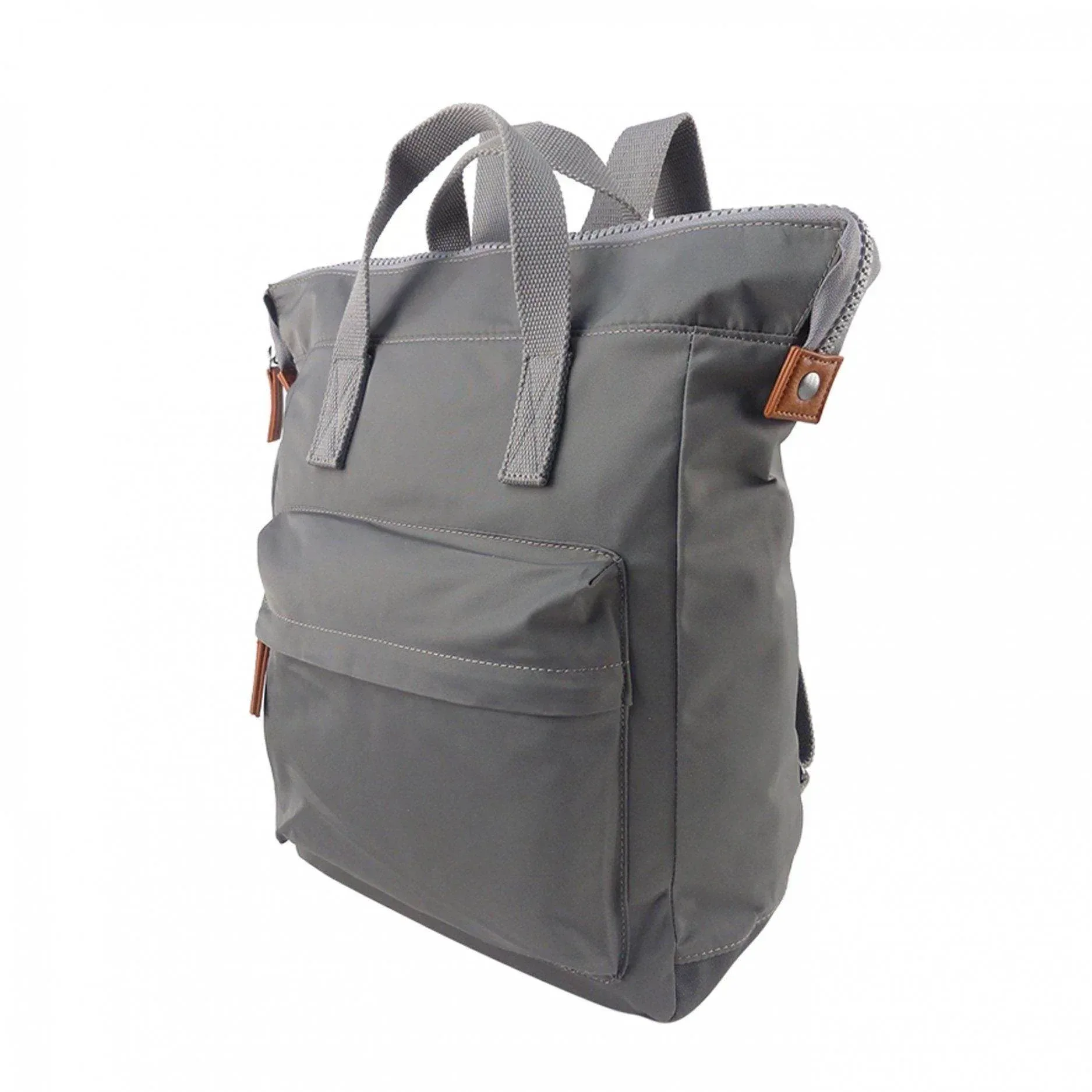 תיק גב מרופד ומרווח עם כיס חיצוני מרובע Roka Back Bag ROK002-R001-00 - Image 2