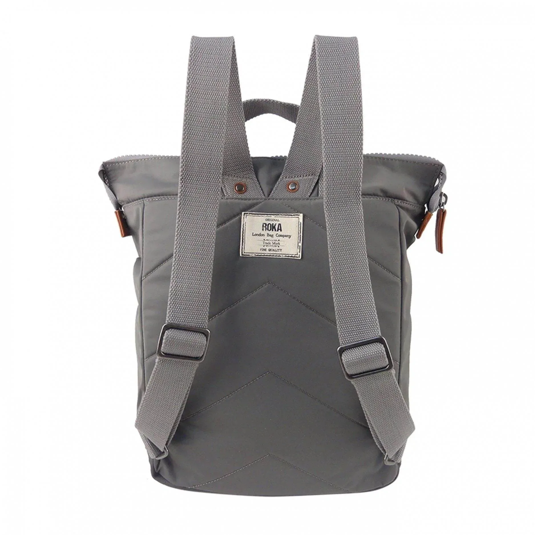 תיק גב מרופד ומרווח עם כיס חיצוני מרובע Roka Back Bag ROK002-R001-00 - Image 3