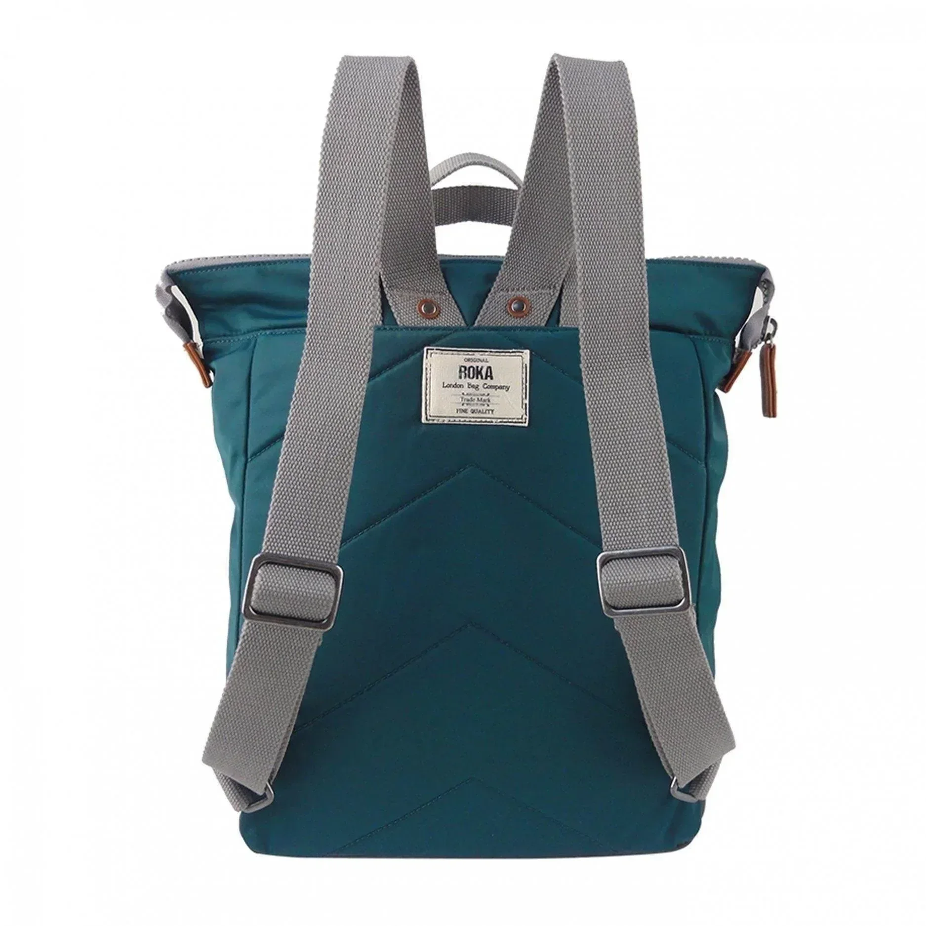 תיק גב מרופד ומרווח עם כיס חיצוני מרובע Roka Back Bag ROK002-R005-00 - Image 3