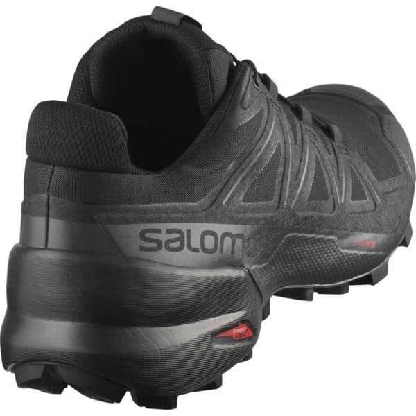 נעלי ריצת שטח סלומון ספידקרוס 5 רחבות לגברים Salomon 407935 Black Speedcross 5 Wide - Image 3
