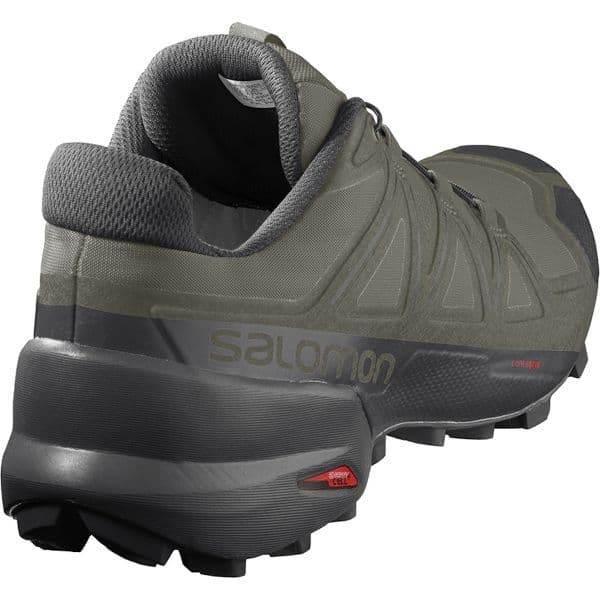 נעלי ריצת שטח רחבות סלומון ספידקרוס 5 לגברים Salomon 409813 Green Olive Speedcross 5 Wide - Image 3