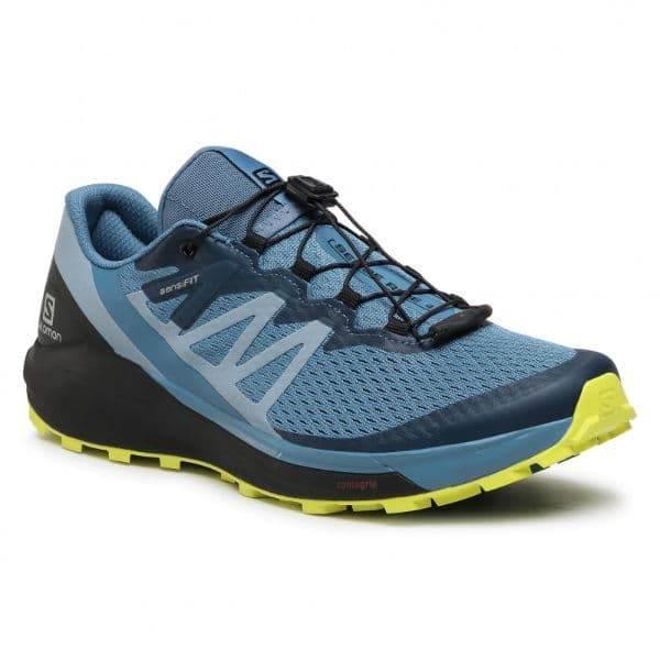 נעלי ריצת שטח סלומון סנס רייד 4 לגברים Salomon 412104 Blue/Yellow Sense Ride 4 - Image 3