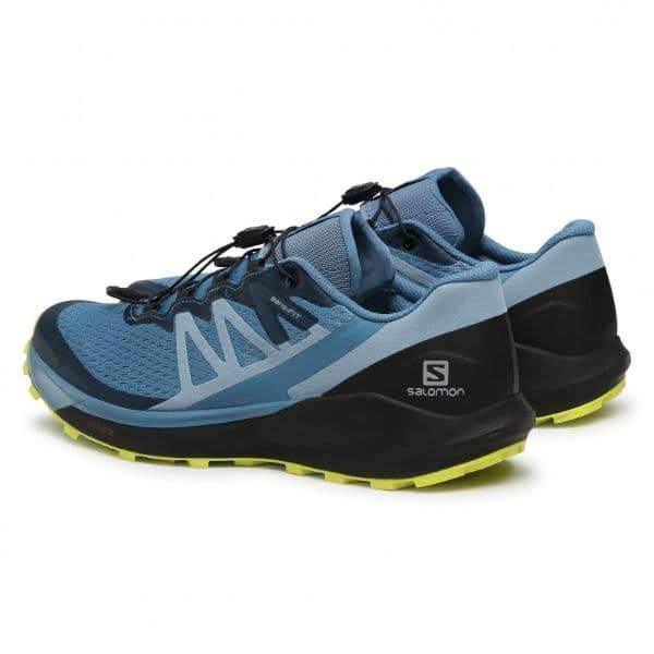 נעלי ריצת שטח סלומון סנס רייד 4 לגברים Salomon 412104 Blue/Yellow Sense Ride 4 - Image 4