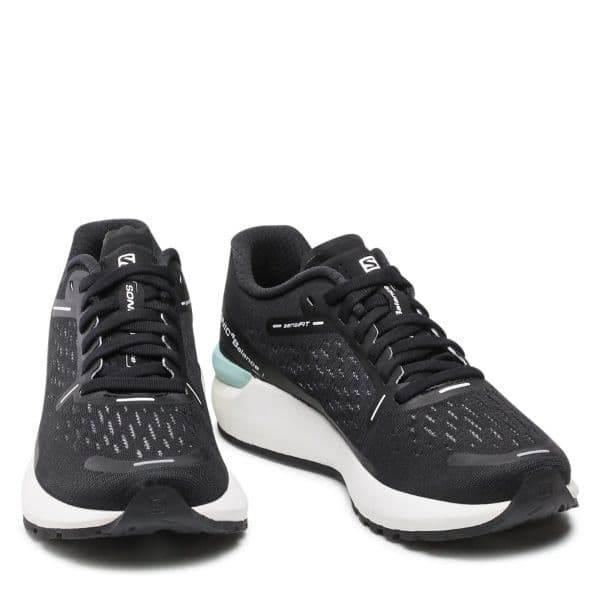 נעלי ריצה סלומון סוניק 4 לנשים Salomon 412824 Black/White Sonic 4 Balance - Image 3