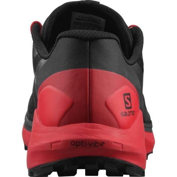 נעלי ריצת שטח סלומון לגברים Salomon 413781 Black Red Sense Ride 4 - Image 2